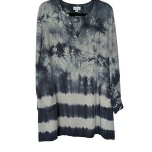 J. Jill Tie-Dye Long Sleeve Tunic